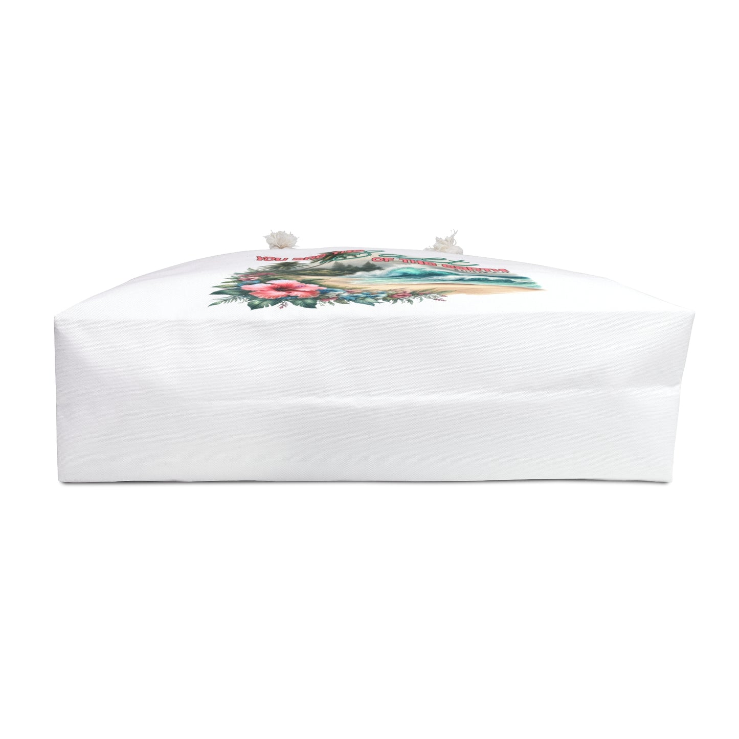 Beach Weekender Bag – "You Are the Salt of the Earth" Tropical Tote