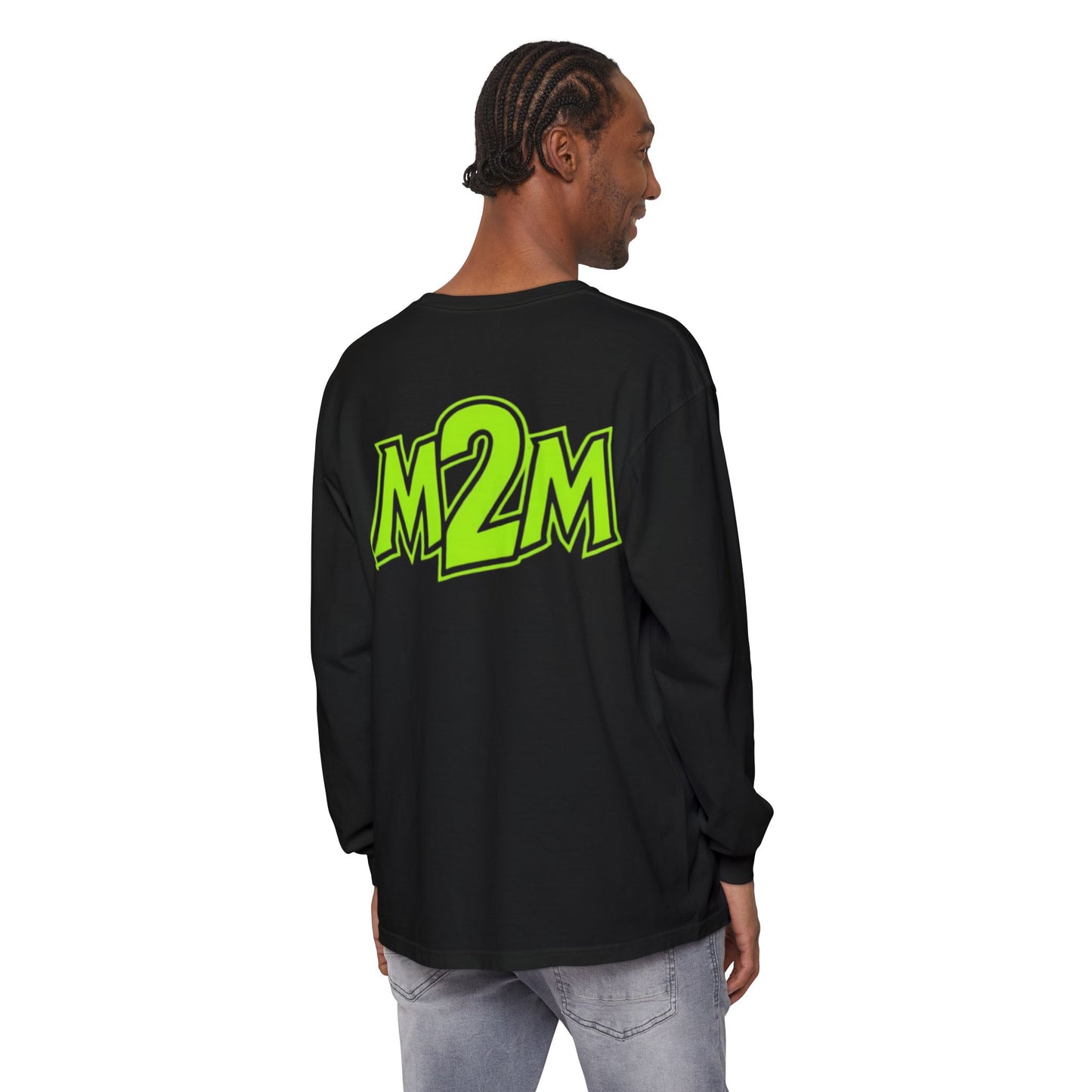 *** SPECIAL REQUEST - JENNIFER KEITH - M2M Neon Logo Long Sleeve T-Shirt