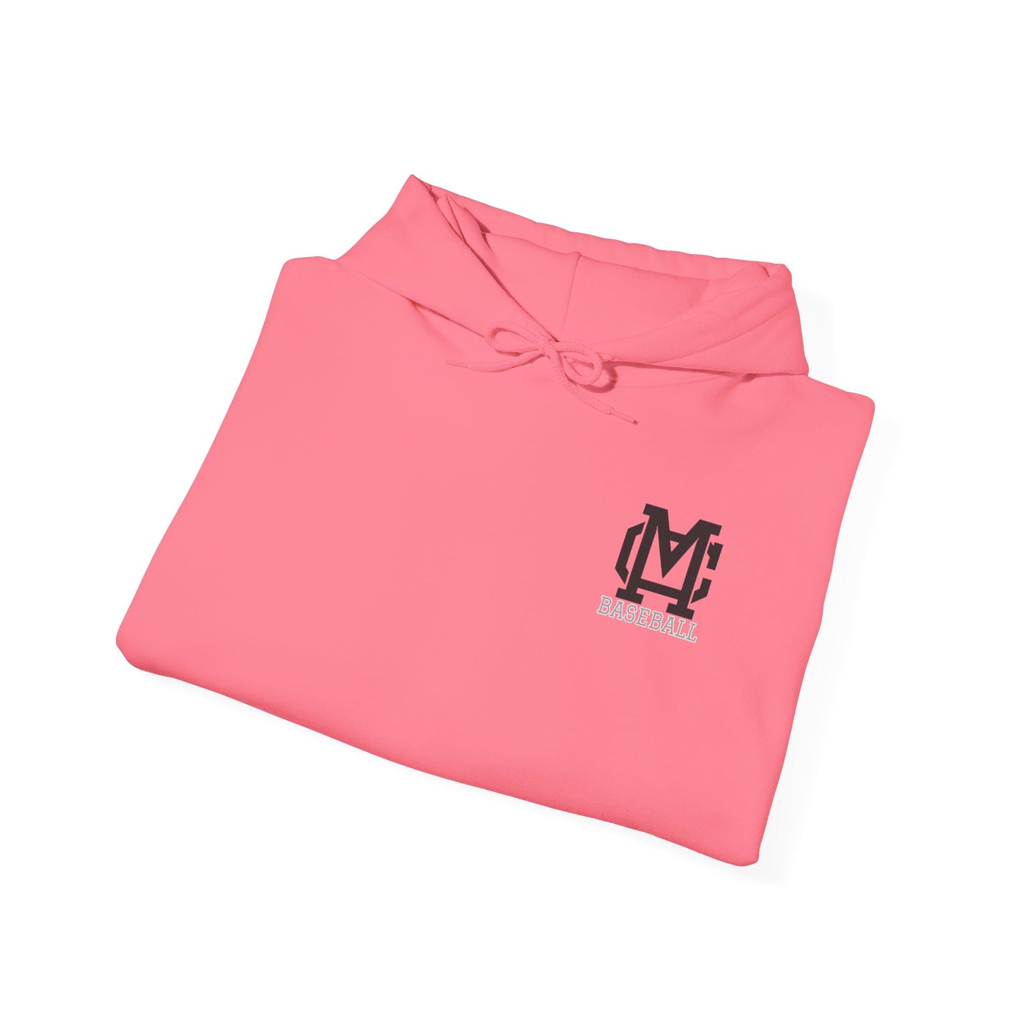 Munford Cougars Baseball Adult Hoodie | Munford M Logo Sweatshirt