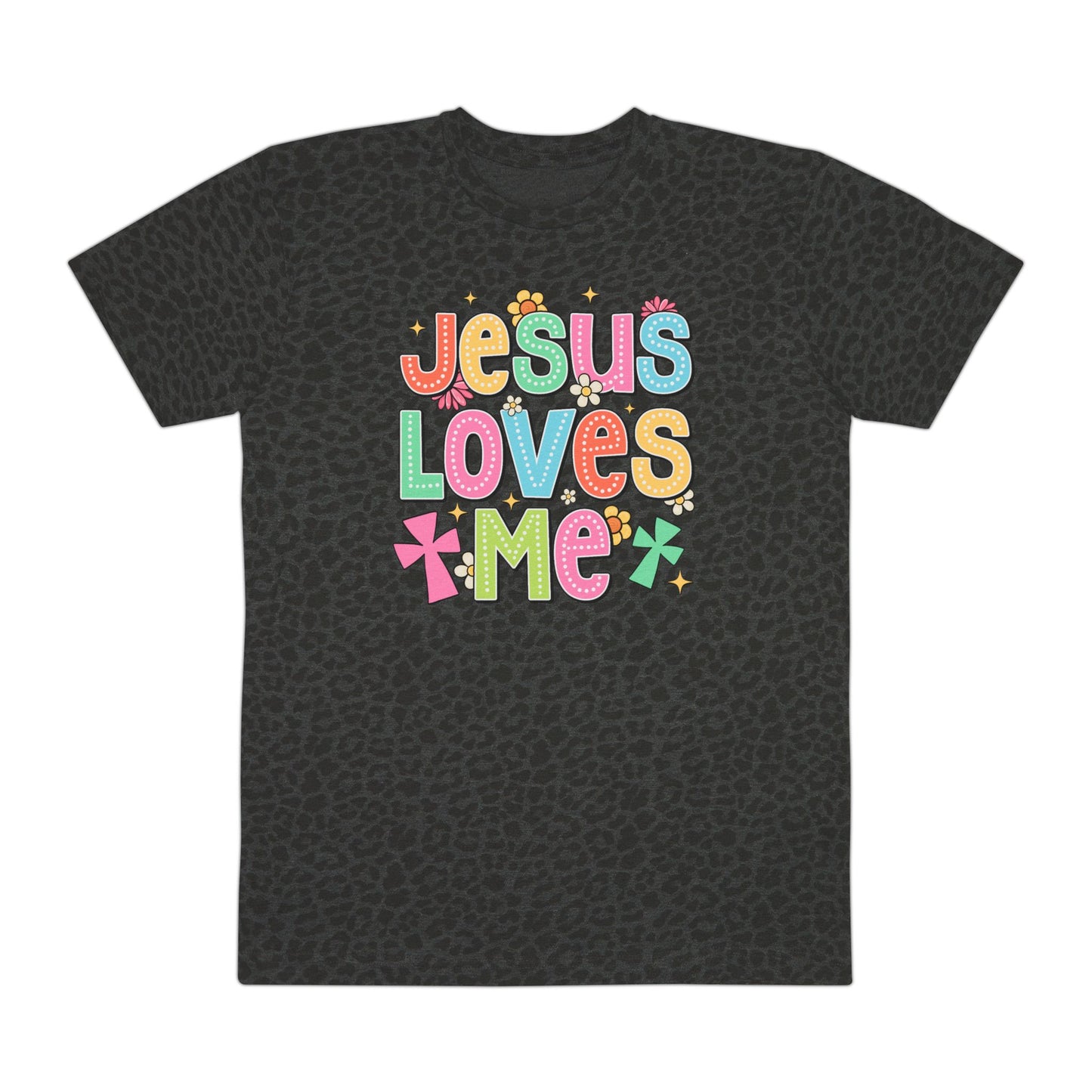 Jesus Loves Me T-Shirt — Colorful Christian Faith Tee
