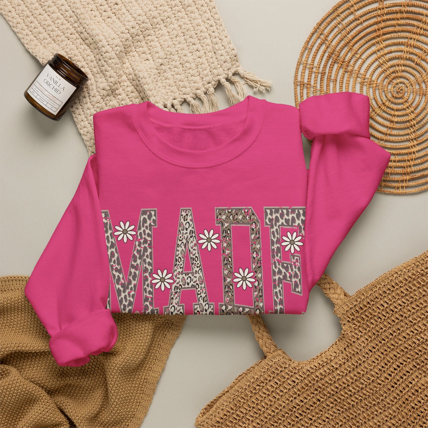 GILDAN - Made for More Sweatshirt — Inspirational Ephesians 2:10 Christian Crewneck