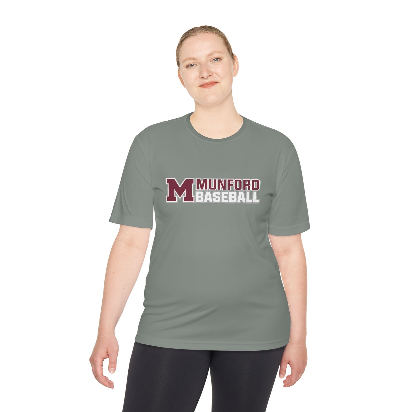 Munford Baseball Moisture-Wicking Tee