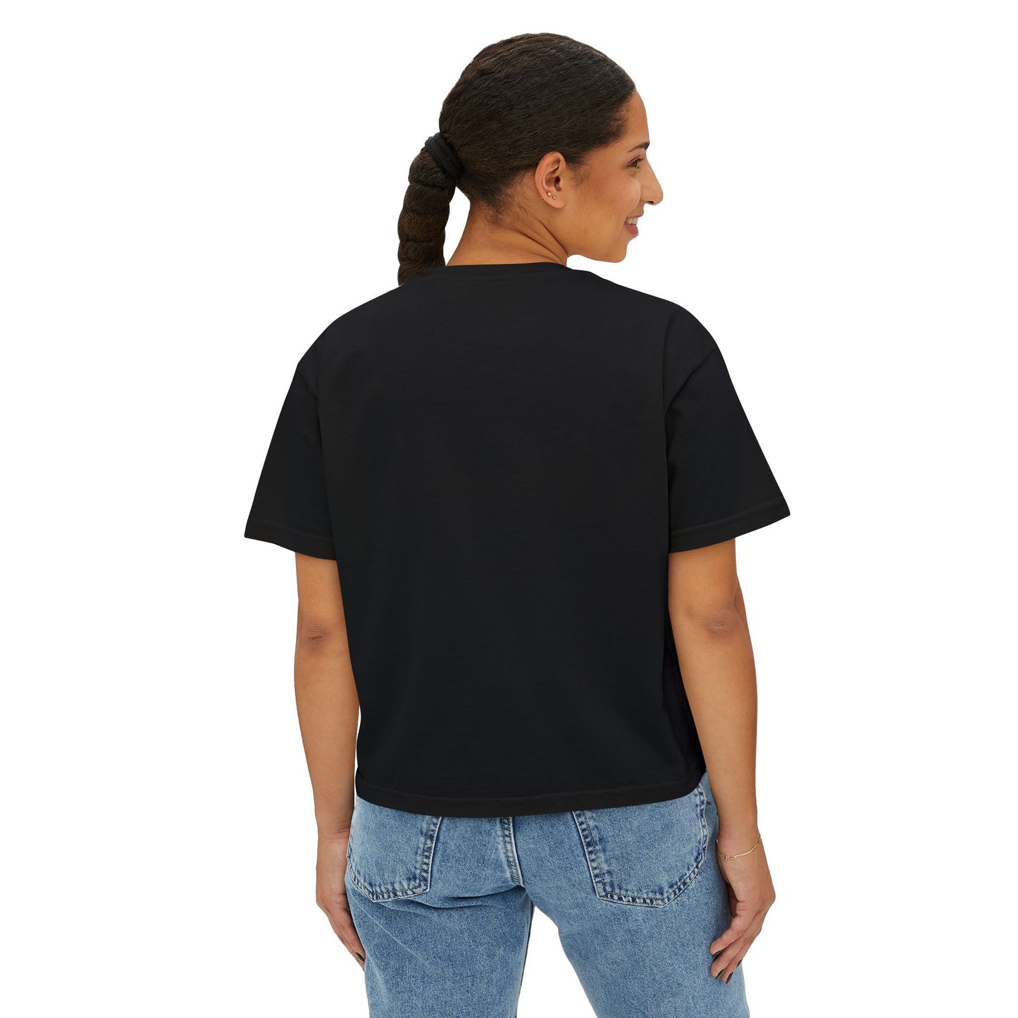 COMFORT COLORS - Child of God Boxy Tee — Women's Rainbow Faith T‑Shirt