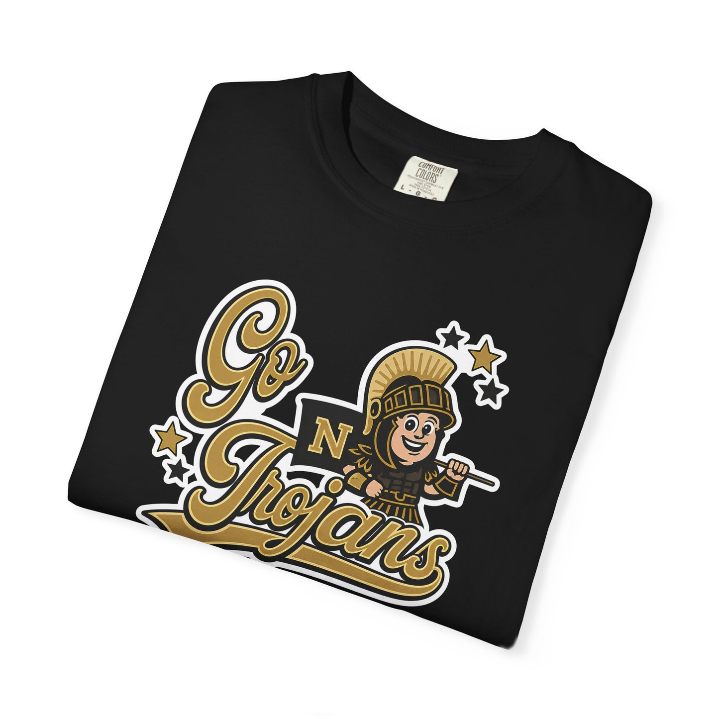 ** SPECIAL ORDER - RHONDA FREEMAN ** Go Trojans T-Shirt — Vintage Mascot College Tee