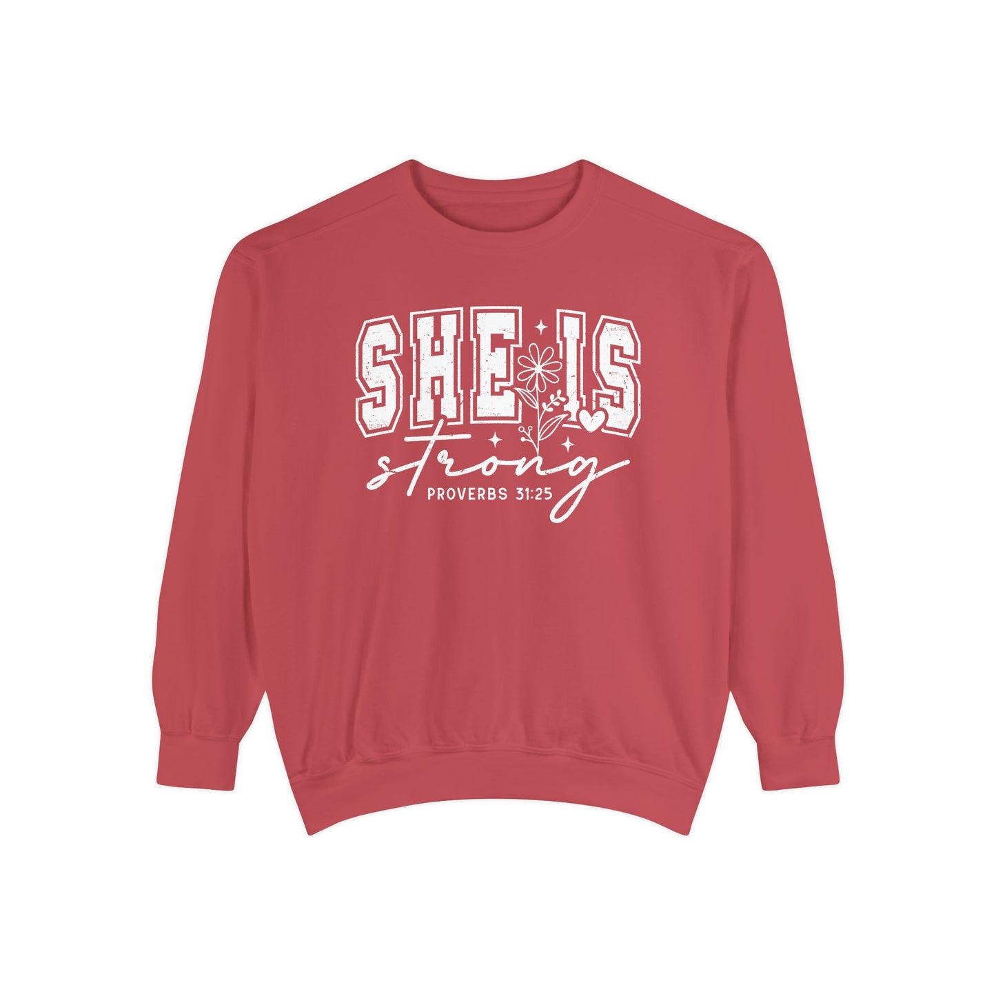 COMFORT COLORS - Classic White Sweatshirt — Garment-Dyed Cozy Crewneck