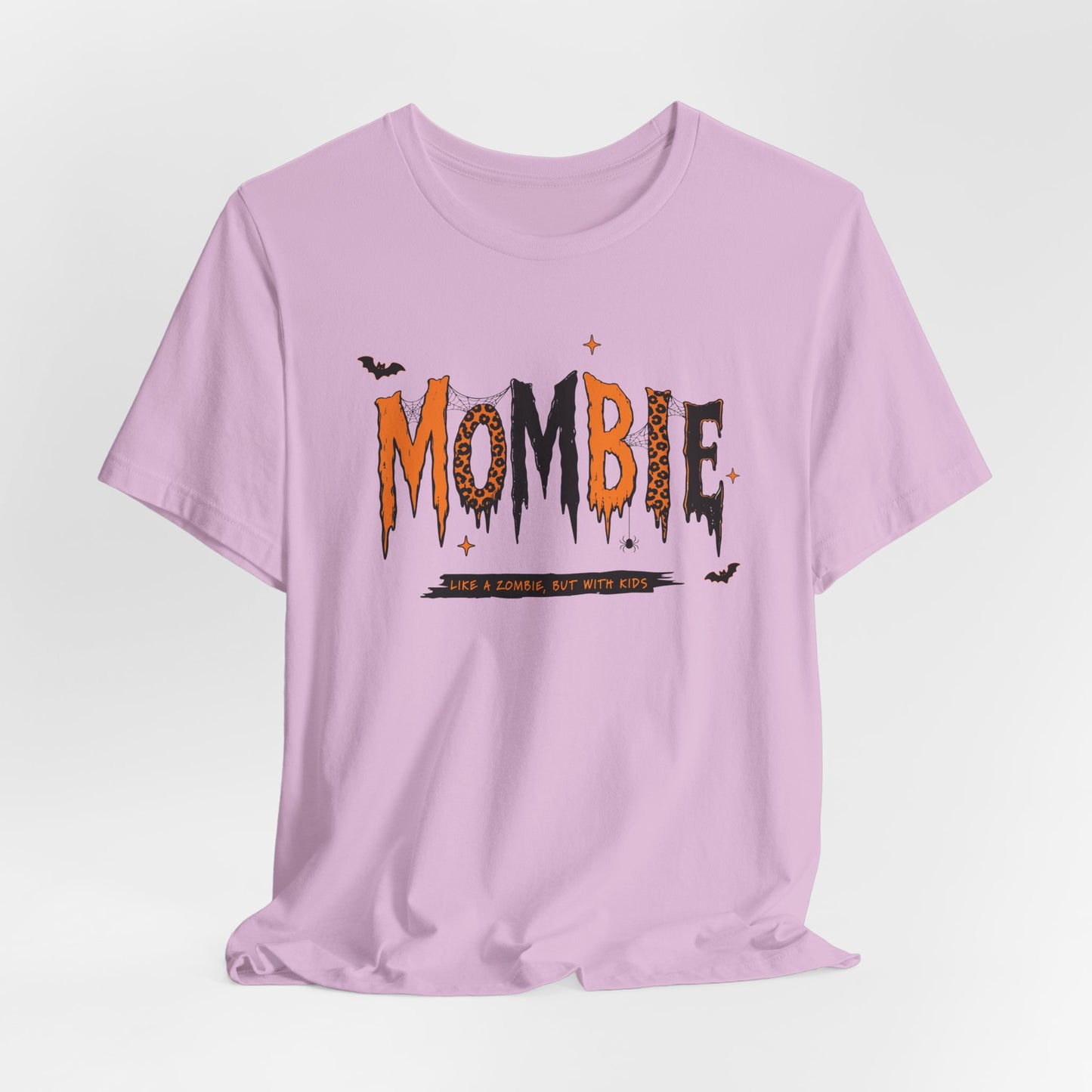 BELLA CANVAS - Zombie Tee — "Mombie (Like A Zombie, But Mom)" Halloween Graphic Shirt