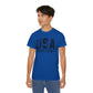 GILDAN - USA EST.1776 T-Shirt — Vintage Patriotic American Tee for 4th of July