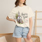 COMFORT COLORS - Amazing Grace Church T-Shirt — Floral Christian Faith Tee