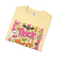 COMFORT COLORS - Trick or Treat Halloween Tee — Cute Ghost, Pumpkin & Candy Graphic T-Shirt