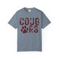 COMFORT COLORS - Cougars Distressed Paw T-Shirt