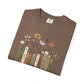 COMFORT COLORS - *** WANT TO PERSONALIZE THIS ?" - DO NOT ORDER THIS, PLEASE EMAIL ME @REFININGFAITHCOMPANY@GMAIL.COM*** Teacher Bookshelf T-Shirt – Personalized “Mrs. Hayes” Pencil & Floral Reading...