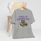 BELLA CANVAS - Stay Feral Raccoon Tee — "Bunnies Are Overrated" Cute Easter Graphic Shirt