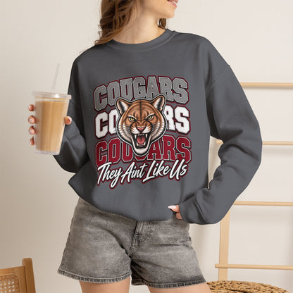 GILDAN - Cougars They Ain't Like Us Crewneck Sweatshirt