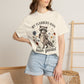 COMFORT COLOR - Raccoon Floral Tee — "My Flabbers Have Been Gasted" Graphic T-Shirt