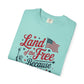 COMFORT COLORS - Land of the Free Because of the Brave T-Shirt — Patriotic Statue of Liberty Graphic Tee