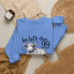 GILDAN - Christian Crewneck Sweatshirt — "He Left the 99 to Find Me" Lamb Graphic