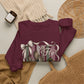 GILDAN - Vintage Mallard Duck Crewneck Sweatshirt — Rustic Ribbon Bird Graphic