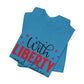 BELLA CANVAS - Liberty and Justice For All T-Shirt — Patriotic Fourth of July Tee