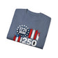 GILDAN - 250 Years American Flag T-Shirt — 1776–2026 Patriotic Independence Day Tee