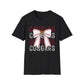 Cougars Bow Baseball T-Shirt — Cheer Team Spirit Tee