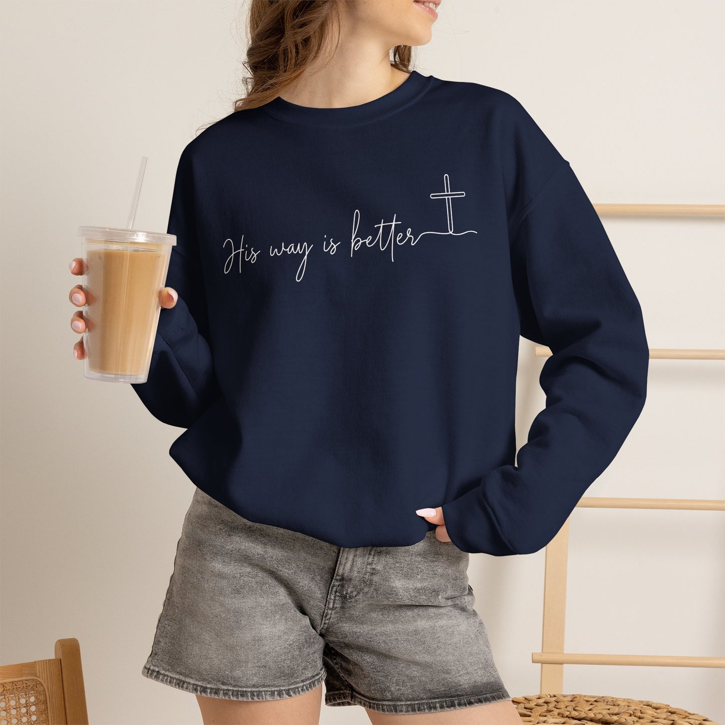 GILDAN - Classic Blank Crewneck Sweatshirt