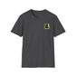 Midsouth Chicks Softball T-Shirt — Neon Green Softball Bow Design