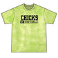 Softball Chicks Tie-Dye T-Shirt — Lime Crystal Dye
