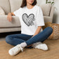 GILDAN - Leopard Heart 'Tigers' Graphic Tee