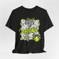 ***NEED TO PERSONALIZE THIS ? DO NOT ORDER THIS SHIRT - CONTACT ME @REFININGFAITHCOMPANY@GMAIL.COM TO PERSONALIZE THIS ***  - Batter Up Chicks Softball T-Shirt — "Batter Up Chicks #9" Neon Green Team...