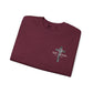GILDAN - GET DOWN IN THE GOSPEL ADULT SWEATSHIRT GRAY CAMO CROSS