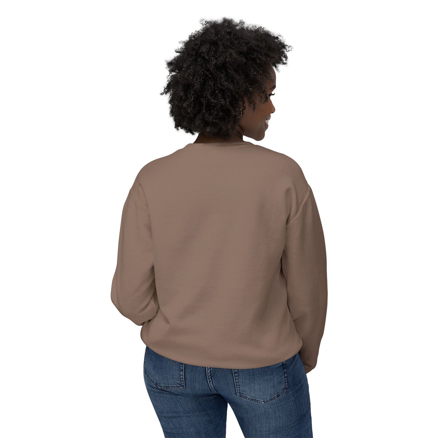 COMFORT COLORS -  Crewneck Sweatshirt - 'Stay Humble & Kind' Pastel Rainbow