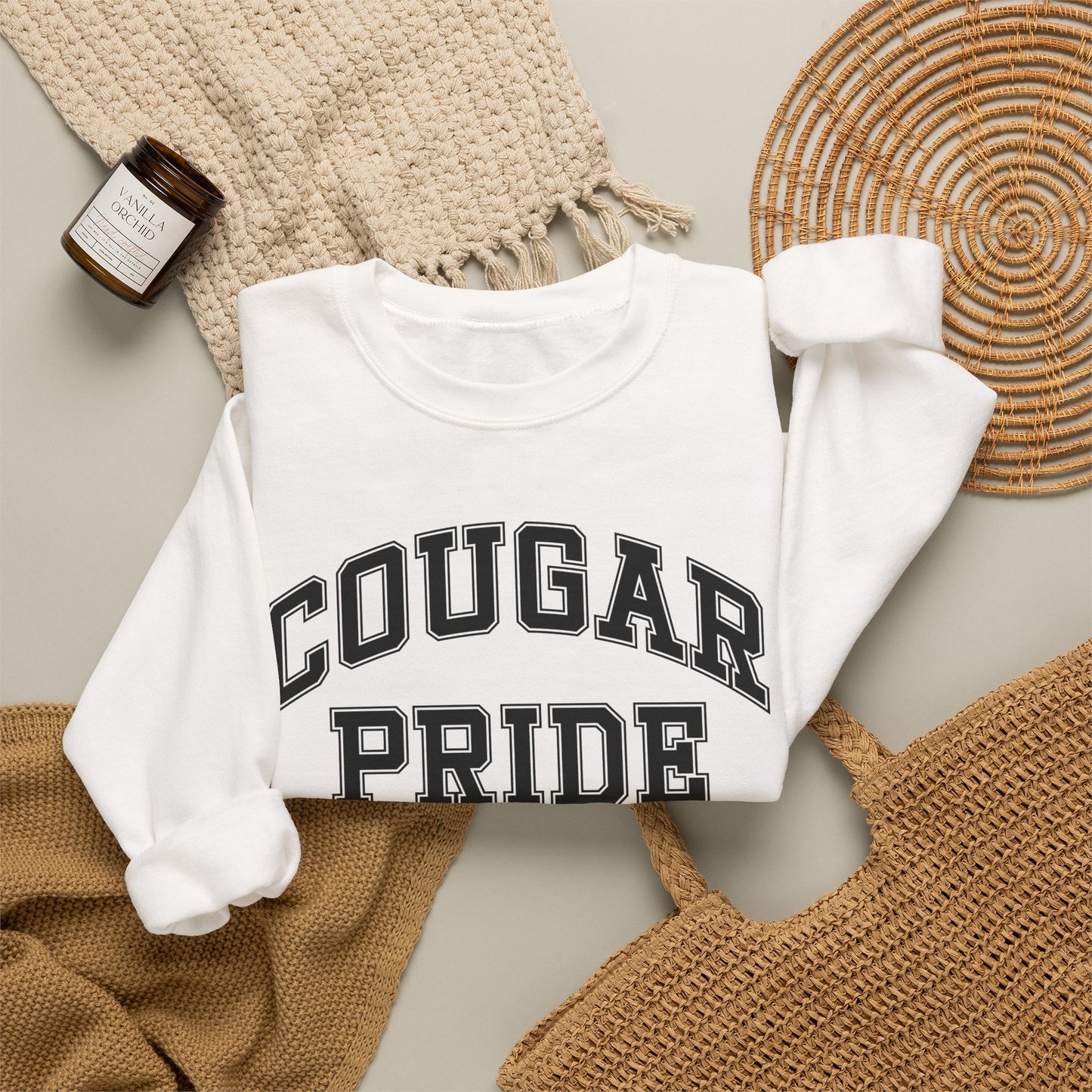 GILDAN - Cougar Pride Crewneck Sweatshirt