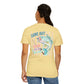 COMFORT COLORS - Catch me at the lake 2 side design tee