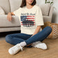 GILDAN - United We Stand T-Shirt — Patriotic American Flag Military Tribute Tee