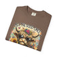 COMFORT COLORS - Cow Graphic T-Shirt — "All the Good Ones Are a Little Crazy" Floral Sunflower Design