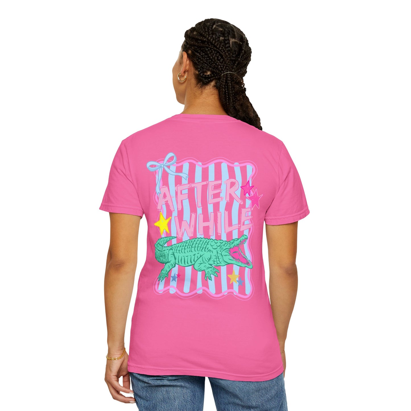 COMFORT  COLORS - Later/Afterwhile Alligator T-Shirt — Retro Pastel Graphic Tee