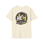 Christian T-Shirt — “He Must Increase, I Must Decrease” Cross Graphic