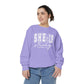 COMFORT COLORS - Classic White Sweatshirt — Garment-Dyed Cozy Crewneck