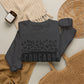 GILDAN -Cougars Vibes Leopard Graphic Sweatshirt