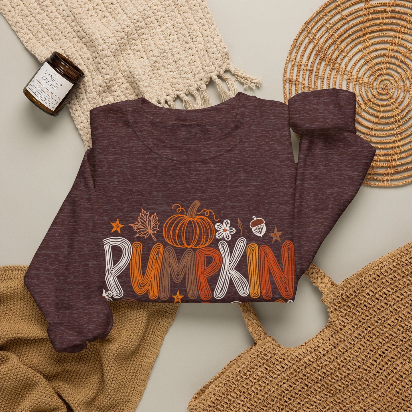 GILDAN - Pumpkin Season Fall Crewneck Sweatshirt