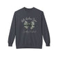 GILDAN - Crewneck Sweatshirt - 'Hate Hunting Season, Goodbye Husband' Camo Bow Graphic