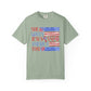 COMFORT COLORS - She Loves Jesus and America Too T-Shirt — Patriotic Christian Tee for Women (July 4th)