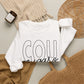 GILDAN -Cougars Script Crewneck Sweatshirt