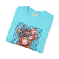 COMFORT COLORS - All American Girl T-Shirt — Patriotic Cow Pup Graphic Tee