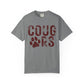 COMFORT COLORS - Cougars Distressed Paw T-Shirt
