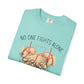 COMFORT COLORS - No One Fights Alone T-Shirt — Supportive Cancer Awareness Tee