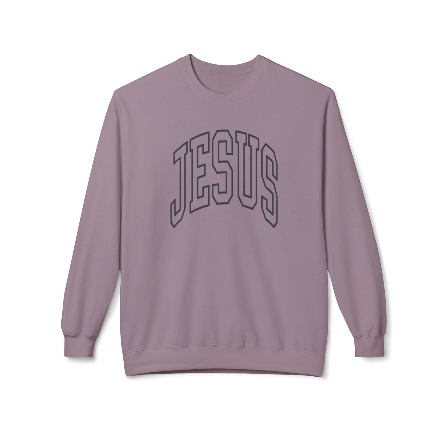 Jesus Arch Logo Sweatshirt — Christian Crewneck Pullover
