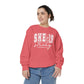 COMFORT COLORS - Classic White Sweatshirt — Garment-Dyed Cozy Crewneck