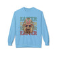 Easter Cow Crewneck Sweatshirt — Retro Bunny Ears & Sunglasses