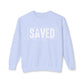 COMFORT COLORS - Saved By Grace Sweatshirt — Christian Inspirational Crewneck